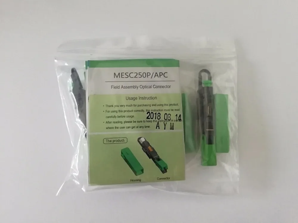 ZHWCOMM high quality 100pcs FTTH MESC250P SC APC Connector singlemodel Embedded Optical fibe quick connector
ZHWCOMM high quality 100pcs FTTH MESC250P SC APC Connector singlemodel Embedded Optical fibe quick connector