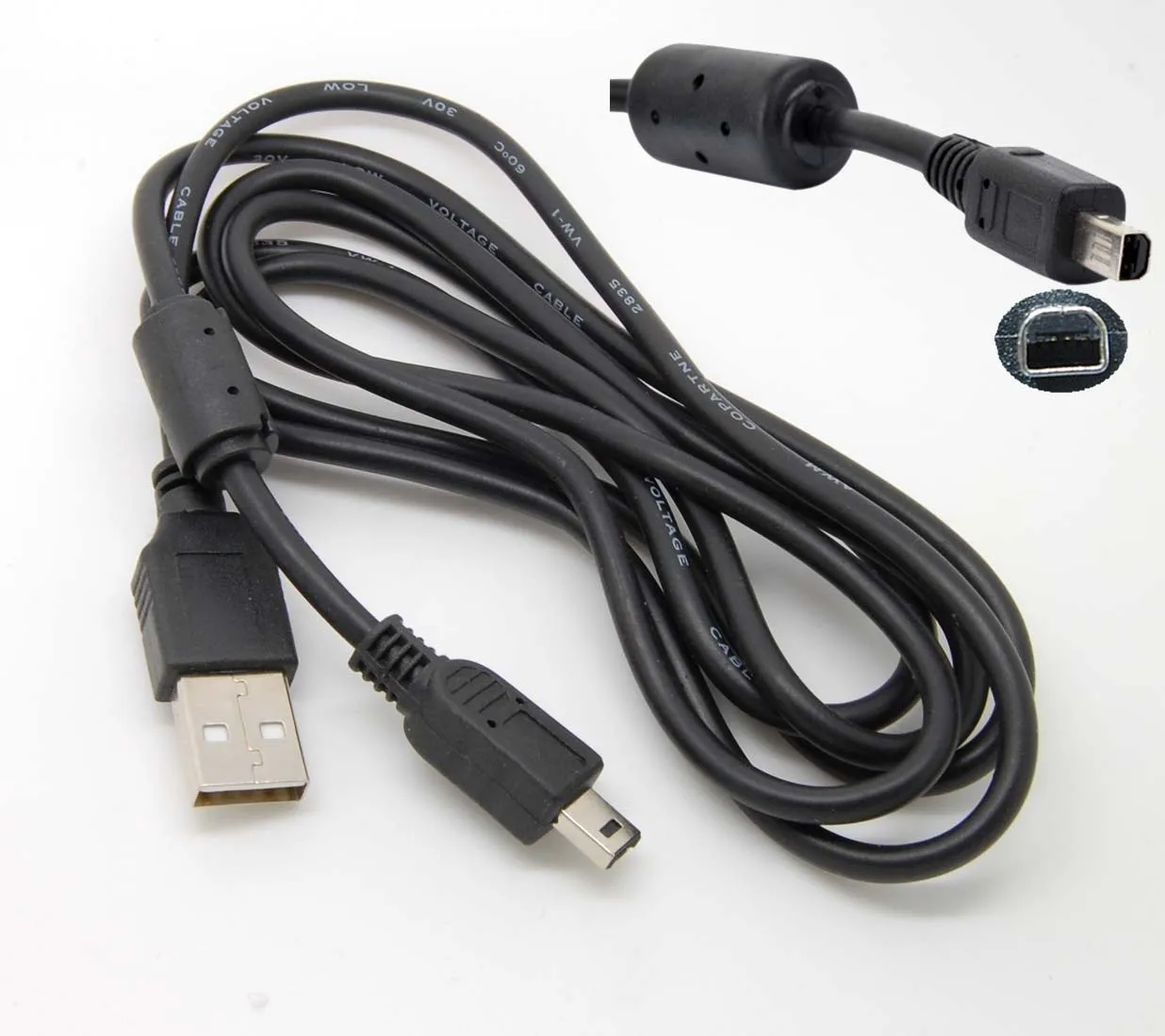 Мини 4-контактный USB кабель для передачи данных камеры Kodak Easyshare X6490 DX7440 DX7590 DX7630 CX7220