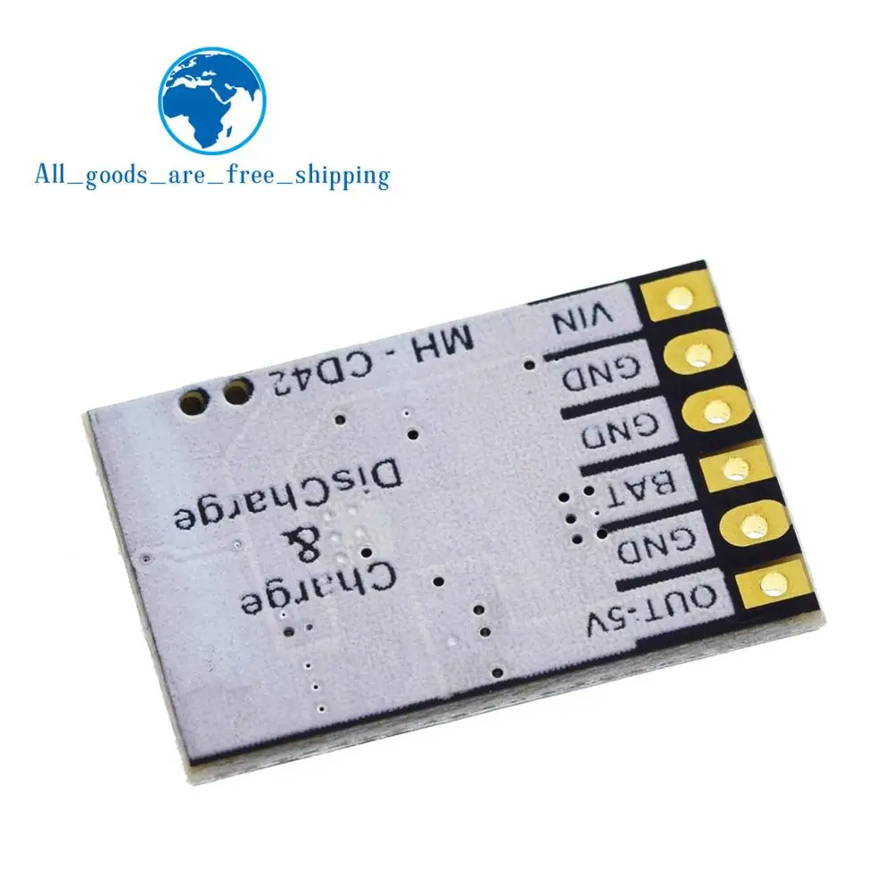 MH CD42 DC 5V 2.1A плата питания для мобильного телефона 4 2 V зарядка/разряд (boost)/Защита