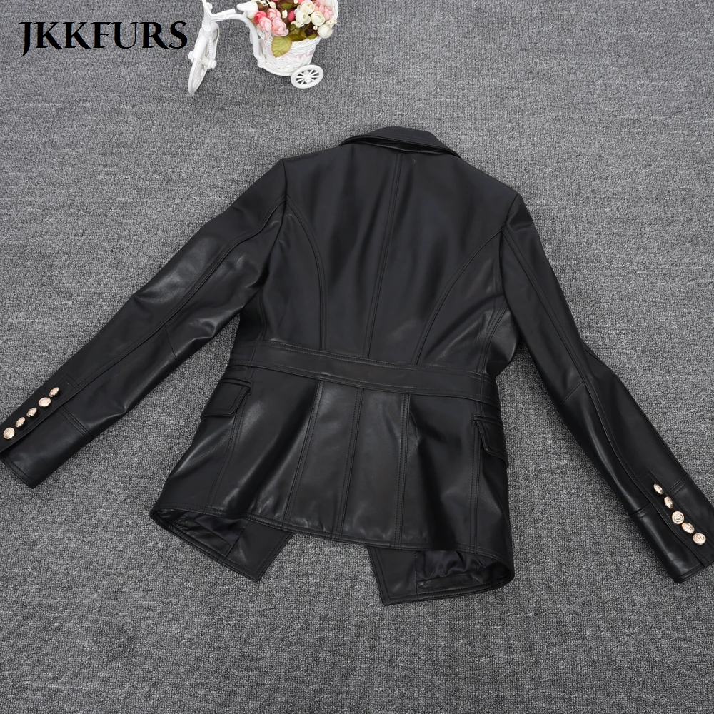 2019 New Arrivals Women's Long Genuine Leather Jacket Fashion Real Sheepskin Leather Coat High Quality S7539
2019 New Arrivals Women's Long Genuine Leather Jacket Fashion Real Sheepskin Leather Coat High Quality S7539