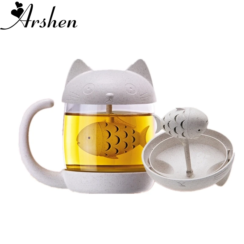 Arshen Wheat Cup Fibre Cute Cat Cup Tea Cups With Fish Infuser Strainer Filter Tea Cup With Cat Shaped Tea Home Office Gifts
Arshen Wheat Cup Fibre Cute Cat Cup Tea Cups With Fish Infuser Strainer Filter Tea Cup With Cat Shaped Tea Home Office Gifts