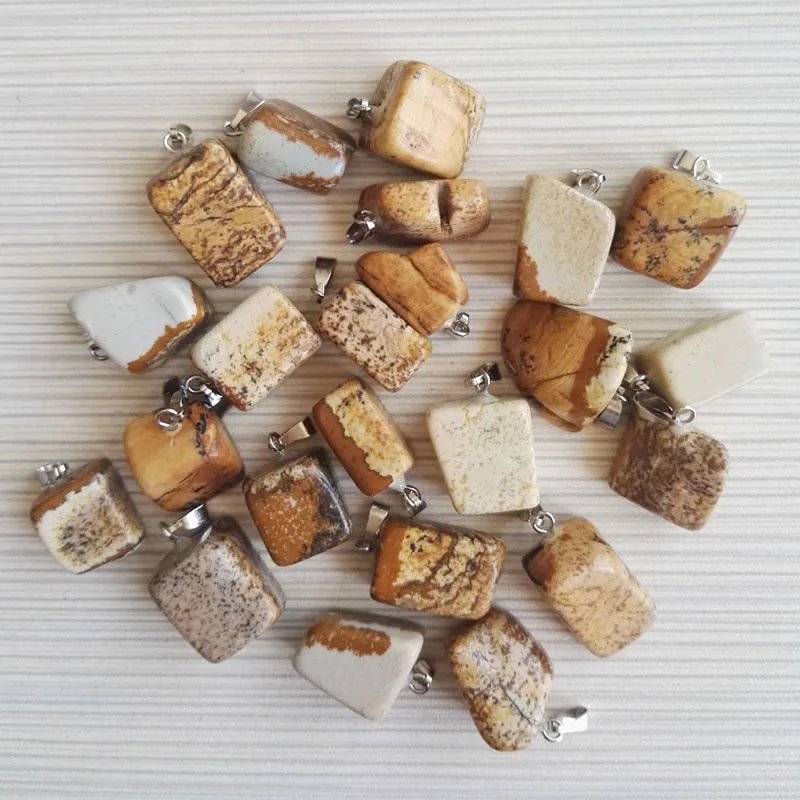 Picture 50pc charms Irregular Natural stone pendant for jewelry making High quality Fashion woman Point necklace free shipping
Picture 50pc charms Irregular Natural stone pendant for jewelry making High quality Fashion woman Point necklace free shipping