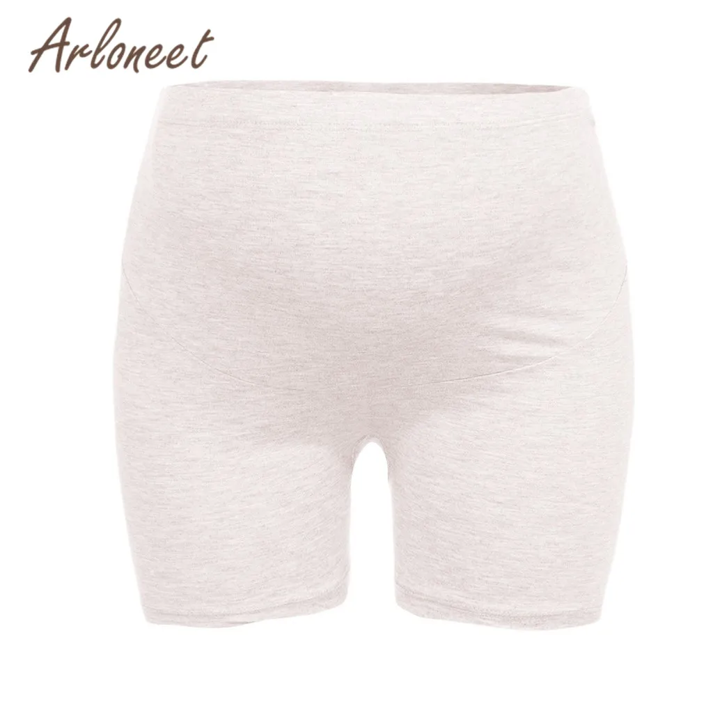Женские шорты для беременных ARLONEET однотонные хлопковые с высокой талией
