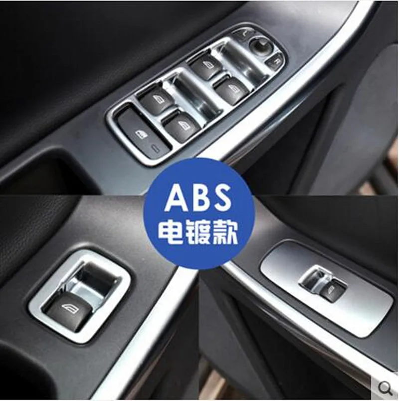 Sansour Window Switch Cover For Volvo XC60 S60/L V60 Chromium Window Button Panel Sticker 2014-2016 Car Styling Accessories
Sansour Window Switch Cover For Volvo XC60 S60/L V60 Chromium Window Button Panel Sticker 2014-2016 Car Styling Accessories