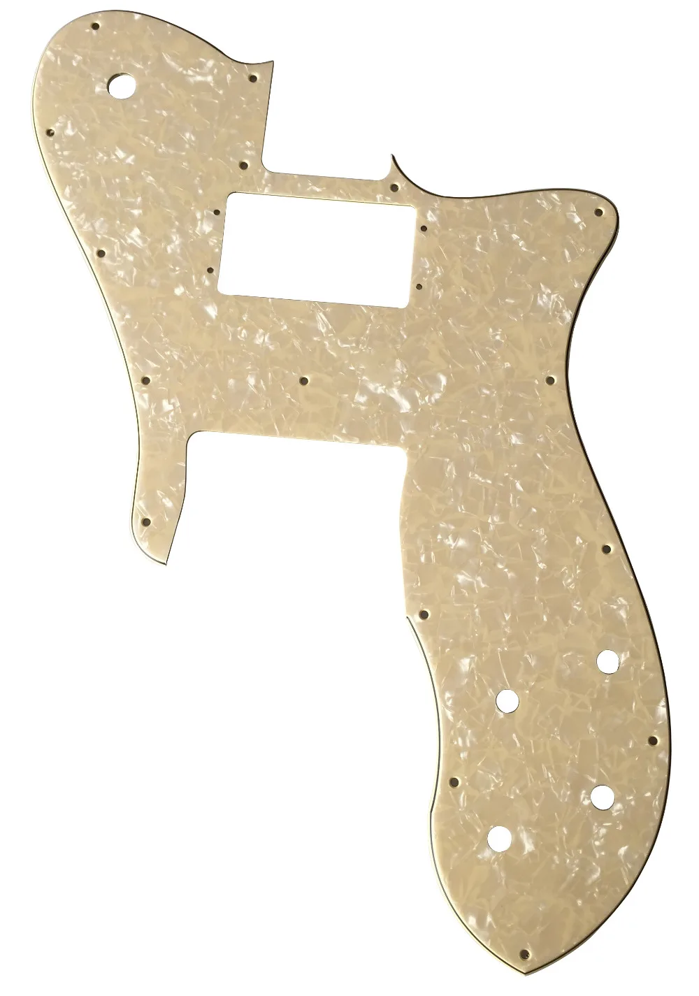 Pleroo Custom Guitar pickgaurd для ྄ RI Tele Pickguard Scratch Plate 4 слойный кремовый жемчуг|Детали и