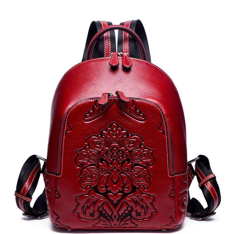 7840-D New Fashion Ladies bag Leather Shoulder Bag Women's top layer leather Backpack
7840-D New Fashion Ladies bag Leather Shoulder Bag Women's top layer leather Backpack