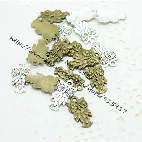 Sweet Bell 100pcs/lot 11*20mm Alloy Animals Small Owl Charms Jewelry Pendant Findings 3C459
Sweet Bell 100pcs/lot 11*20mm Alloy Animals Small Owl Charms Jewelry Pendant Findings 3C459