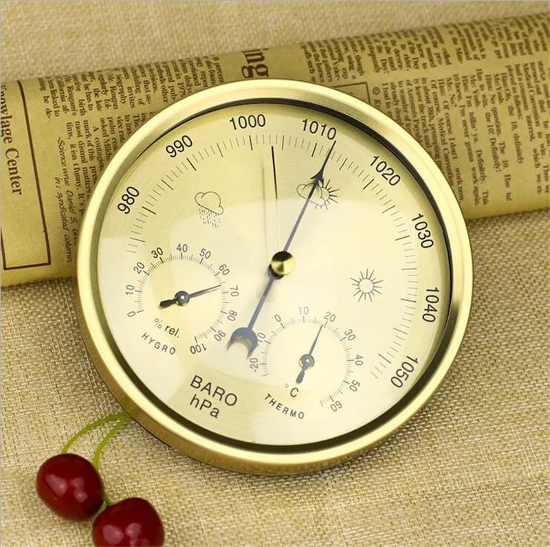 Weather Instrument Barometers Wall Mounted Household Thermometer Hygrometer High Accuracy Pressure Gauge Air
Weather Instrument Barometers Wall Mounted Household Thermometer Hygrometer High Accuracy Pressure Gauge Air