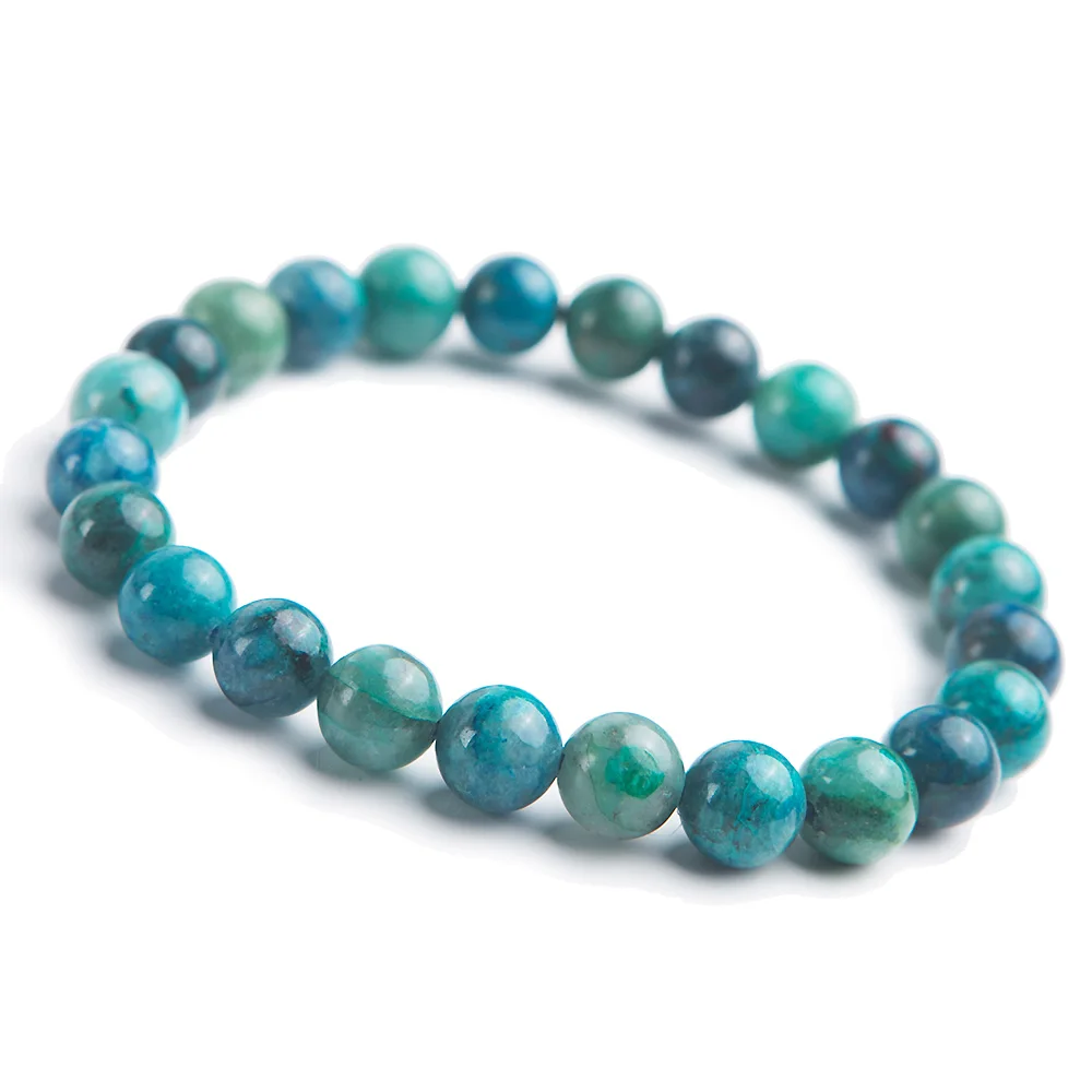 Genuine Natural Green Malachite Round Beads Chrysocolla Bracelet 7mm Women Lady Stretch Reiki Crystal Bracelet AAAAA
Genuine Natural Green Malachite Round Beads Chrysocolla Bracelet 7mm Women Lady Stretch Reiki Crystal Bracelet AAAAA