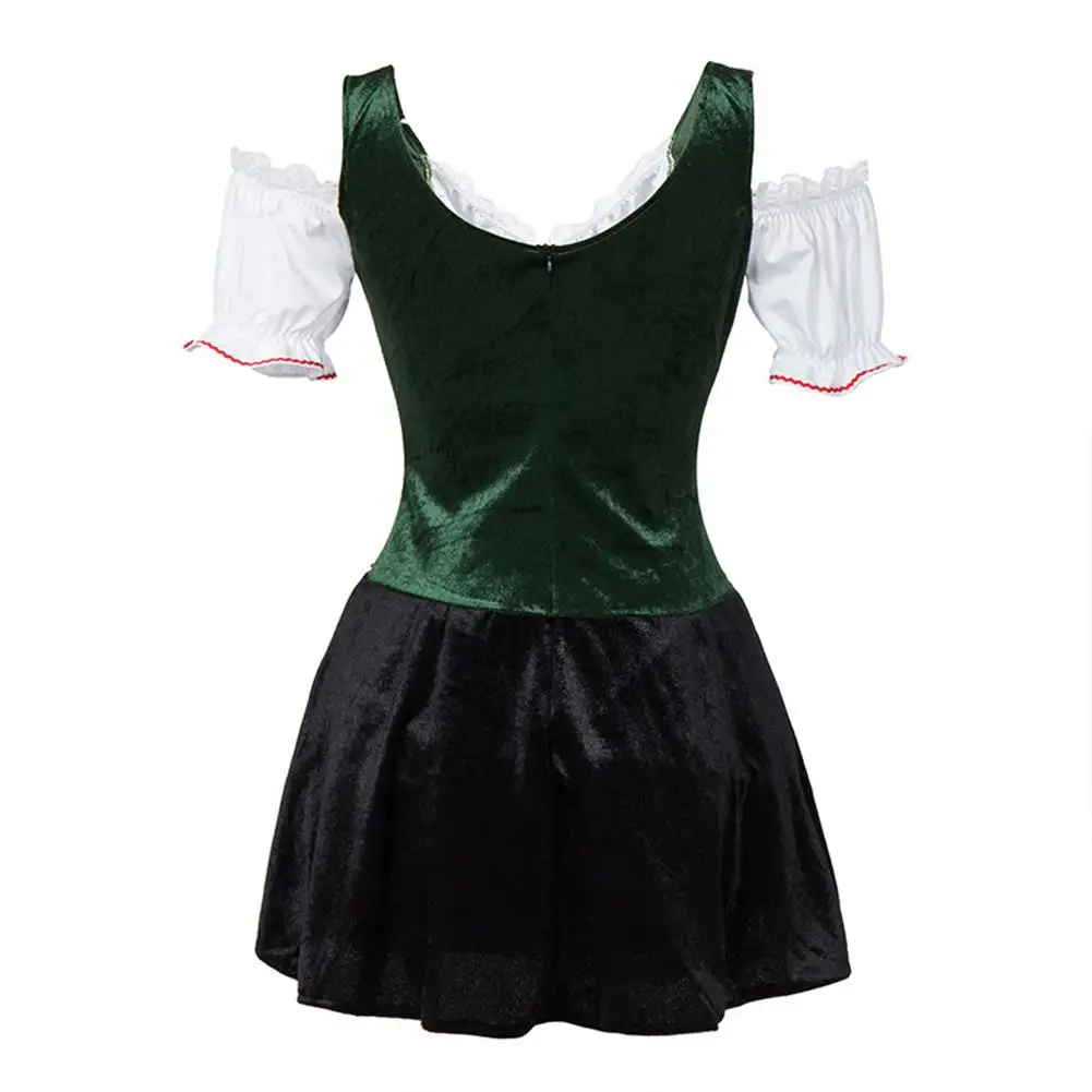 MISSKY Women Cosplay Costume Dirndl Dress Lady Game Uniform for Hallowmas Beer Festival Halloween
MISSKY Women Cosplay Costume Dirndl Dress Lady Game Uniform for Hallowmas Beer Festival Halloween