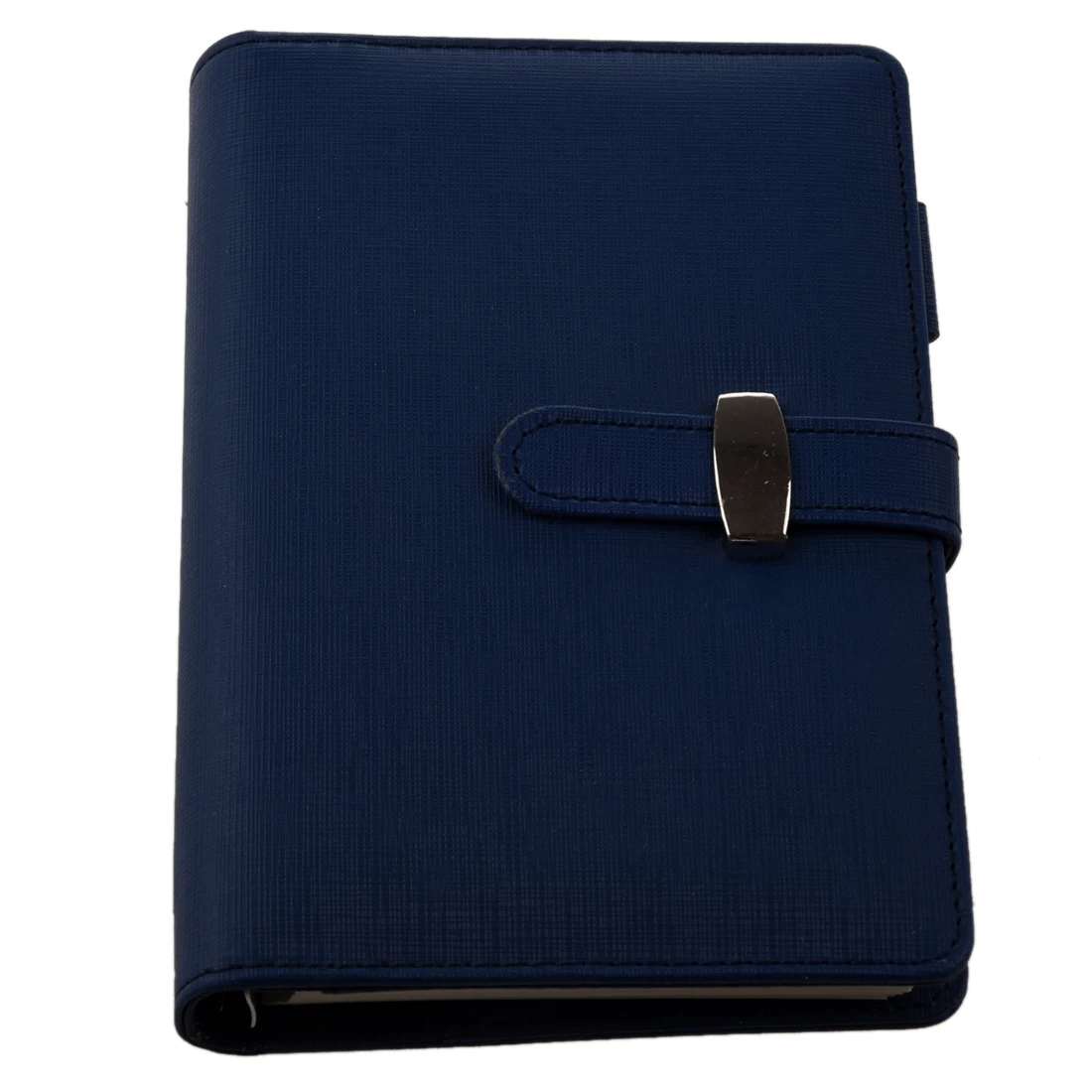 FYSS-Pocket Organiser Planner Leather Filofax Diary Notebook Blue Office