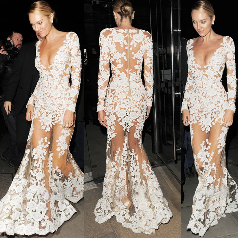 New Elegant Long white lace Sequin vestido de festa Sexy Backless robe longue prom gowns Formal Party dress
New Elegant Long white lace Sequin vestido de festa Sexy Backless robe longue prom gowns Formal Party dress