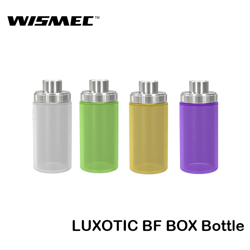 Оригинал Wismec LUXOTIC BF коробка бутылка 7 5 мл Замена силиконовая для электронной