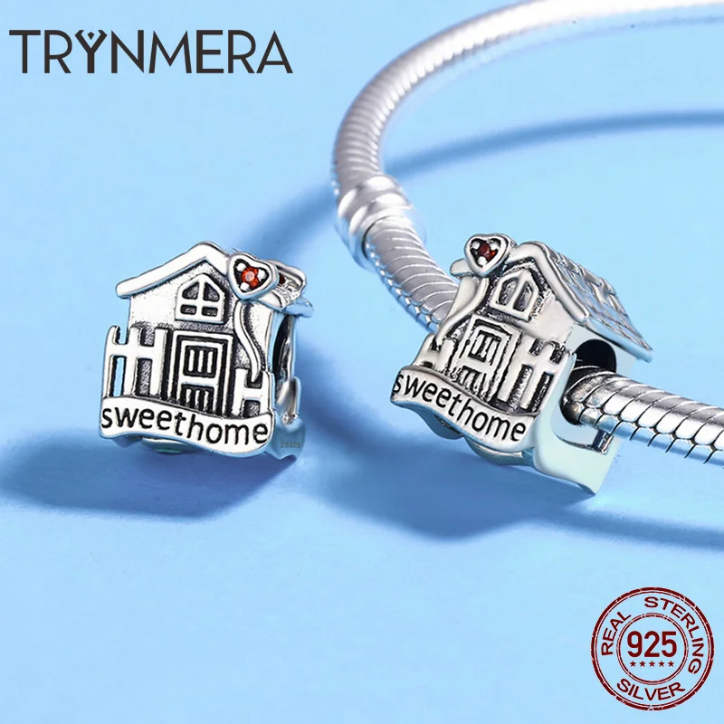 925 Sterling Silver House Sweet Home Charms Beads fit Pandora Charm Bracelets for Women accessories Jewelry making Silver Charm
925 Sterling Silver House Sweet Home Charms Beads fit Pandora Charm Bracelets for Women accessories Jewelry making Silver Charm