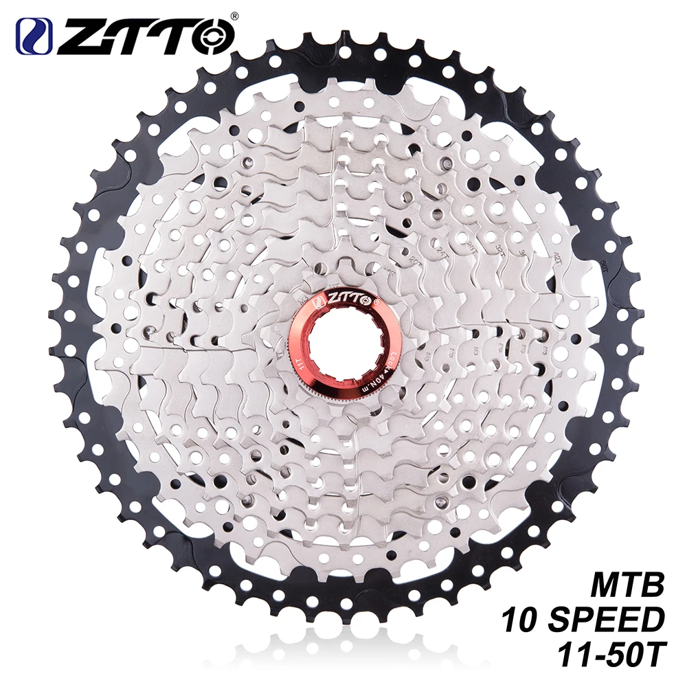 ZTTO 10 Speed 11-50T MTB Mountain Bike 10s 20s 30s Cassette Freewheel For K7/Parts XT SLX XO X0 X9 X7 Bicycle Parts
ZTTO 10 Speed 11-50T MTB Mountain Bike 10s 20s 30s Cassette Freewheel For K7/Parts XT SLX XO X0 X9 X7 Bicycle Parts
