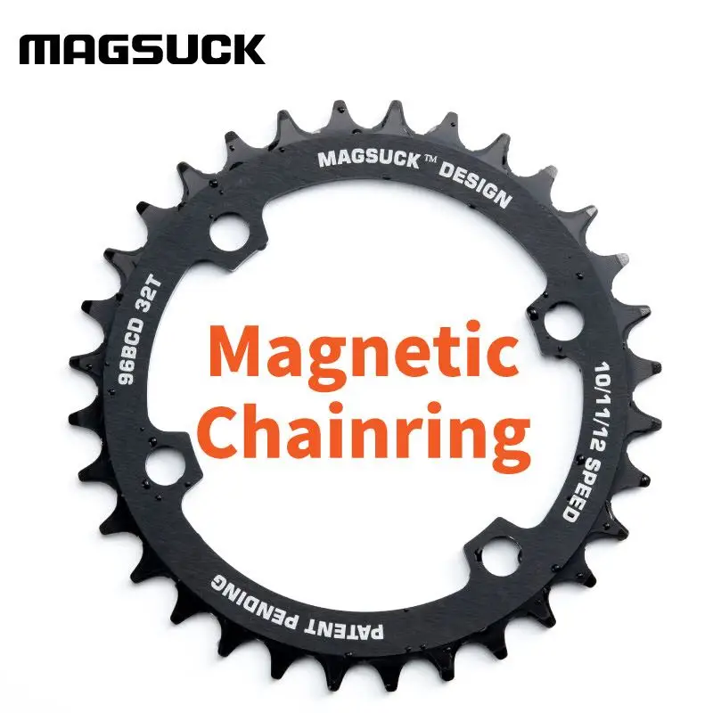 Magsuck Mountain Bike Dental plate Super strong magnetic force Stable chain design M8000 32T 11/12Speed Bicycle Crank sprocket
Magsuck Mountain Bike Dental plate Super strong magnetic force Stable chain design M8000 32T 11/12Speed Bicycle Crank sprocket