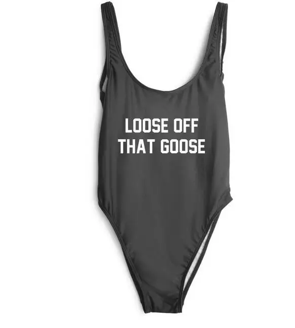 Loose off that goose Bodysuit high cut Beachwear backless One Piece jumpsuit Swimwear bathing suit summer monokini jumpsuit
Loose off that goose Bodysuit high cut Beachwear backless One Piece jumpsuit Swimwear bathing suit summer monokini jumpsuit