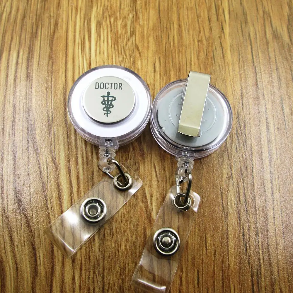 DOCTOR ID Badge Reel for Docter Nurse Teacher Student retractable recoil id badge holder work fun doctor gift
DOCTOR ID Badge Reel for Docter Nurse Teacher Student retractable recoil id badge holder work fun doctor gift