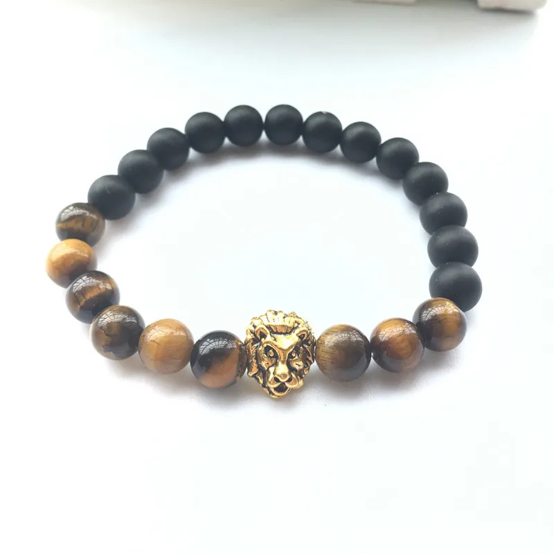 Women Men Beaded Bracelet Animal Lion Shape Design And Beautiful Beads Trinket Gift Choose Provide Dropshipping | Украшения и