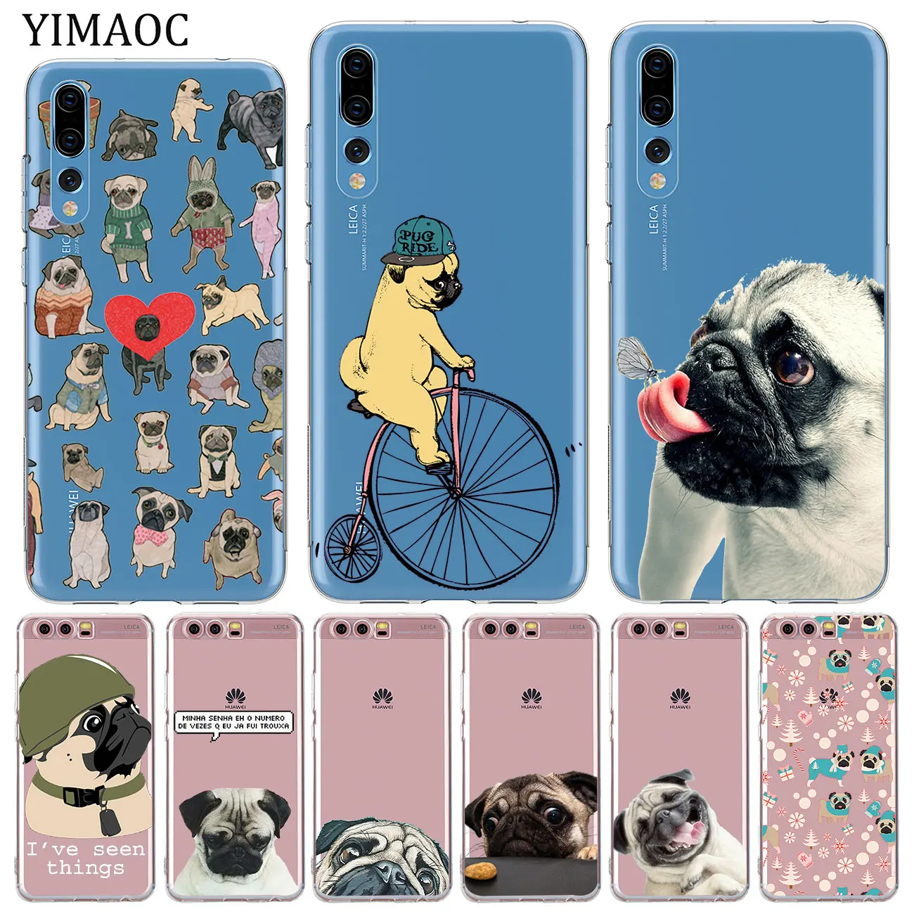 Мягкий силиконовый чехол YIMAOC для Huawei P30 P20 Pro P10 P8 P9 Lite 2017 2016 2015 P smart Z 2019|Бамперы| |