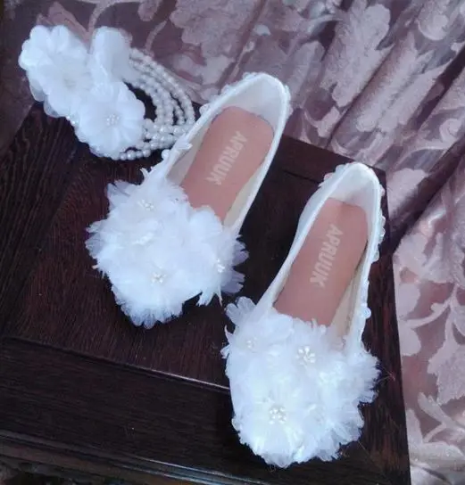Plus size white flowers girl flats shoes woman lady flat heel beading anklet romantic sweet wedding flats female party shoe
Plus size white flowers girl flats shoes woman lady flat heel beading anklet romantic sweet wedding flats female party shoe