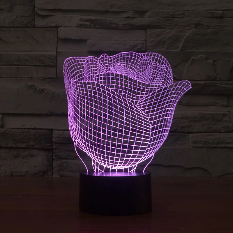 Подарок на день Святого Валентина, светодиодная лампа Rose3d, цветной градиентный настольный 3d светильник для детской комнаты, светодиодный ночсветильник
Подарок на день Святого Валентина, светодиодная лампа Rose3d, цветной градиентный настольный 3d светильник для детской комнаты, светодиодный ночсветильник
