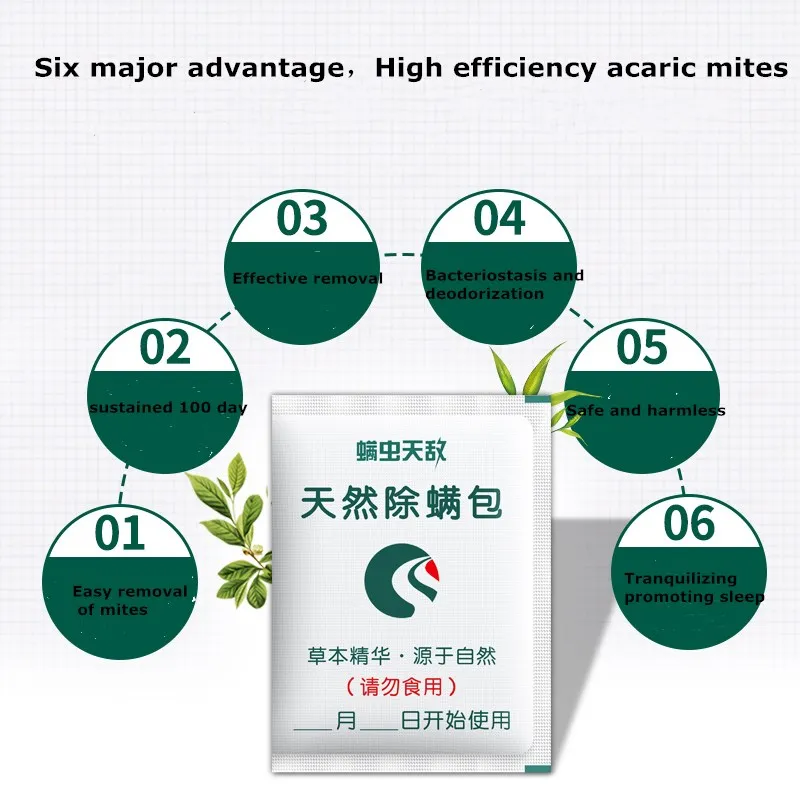 5 Packs Natural Bed Bugs Killer Eco-Friendly Killing Bed Bugs Anti Bedbug Repeller Insecticide Home Defense Treatment
5 Packs Natural Bed Bugs Killer Eco-Friendly Killing Bed Bugs Anti Bedbug Repeller Insecticide Home Defense Treatment