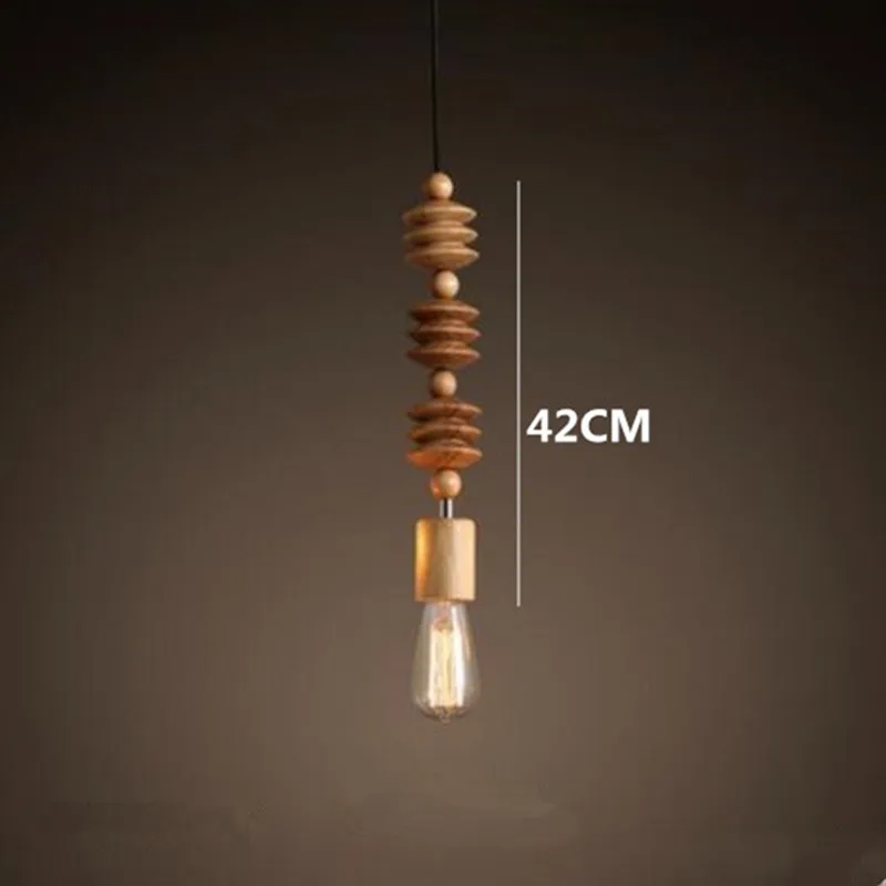 Vintage Pendant Light Retro Style Oak Wood Lamp 120cm Cord The Geometric Beads String Droplight Hanging Light Fixture
Vintage Pendant Light Retro Style Oak Wood Lamp 120cm Cord The Geometric Beads String Droplight Hanging Light Fixture