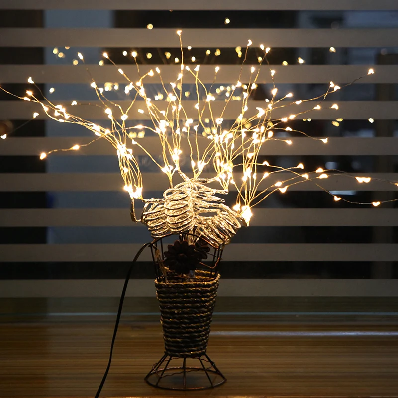 Dangxiang married led flasher mantianxing branches copper wire lighting string decoration lamp
Dangxiang married led flasher mantianxing branches copper wire lighting string decoration lamp