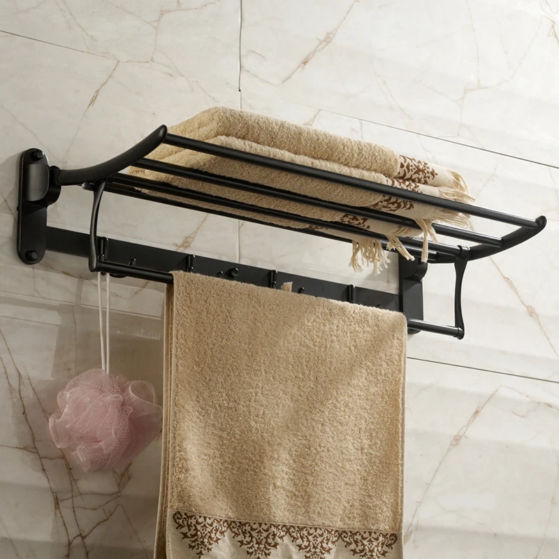 AUSWIND European 60cm Towel rack with towel bar 304 stainless steel black antique wall mount bathroom hardware 30O
AUSWIND European 60cm Towel rack with towel bar 304 stainless steel black antique wall mount bathroom hardware 30O