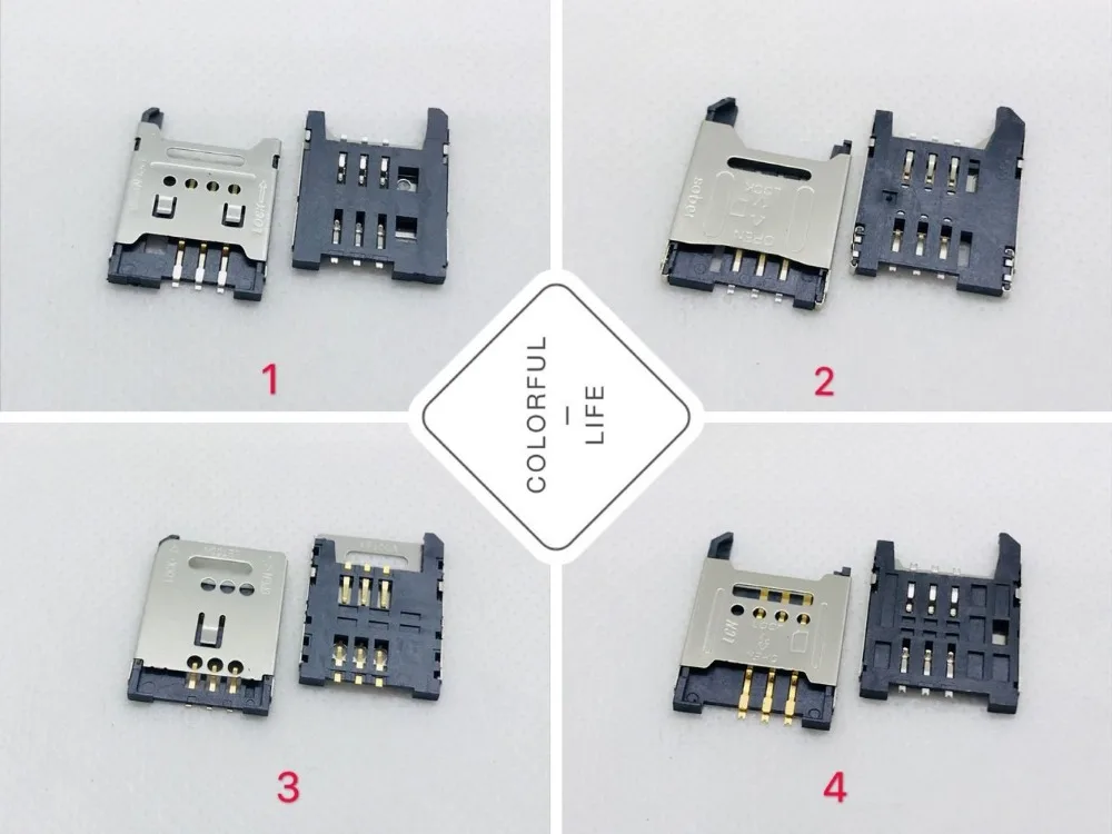 Большая SIM карта Флип гнездо 6PIN старая панель ПК внутренний адаптер для сотового