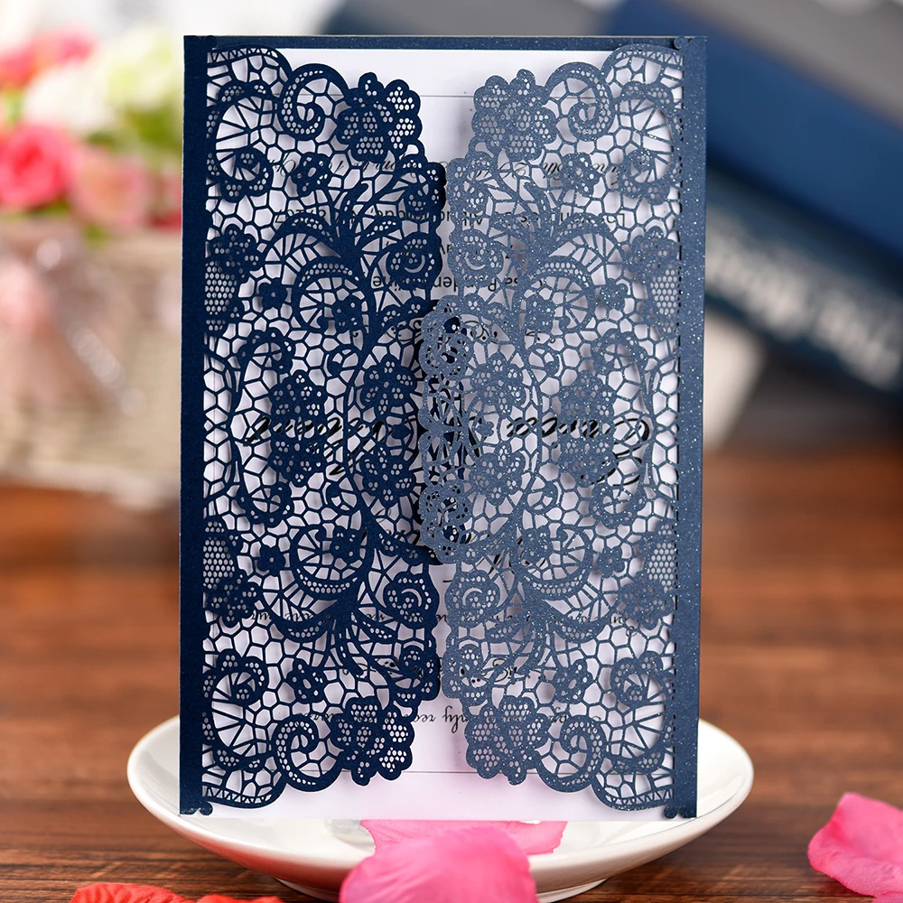 20Pcs Pearl Paper Wedding Invitation Cards Greeting Card Kits Event Party Supplies with Blank Inner Sheet
20Pcs Pearl Paper Wedding Invitation Cards Greeting Card Kits Event Party Supplies with Blank Inner Sheet