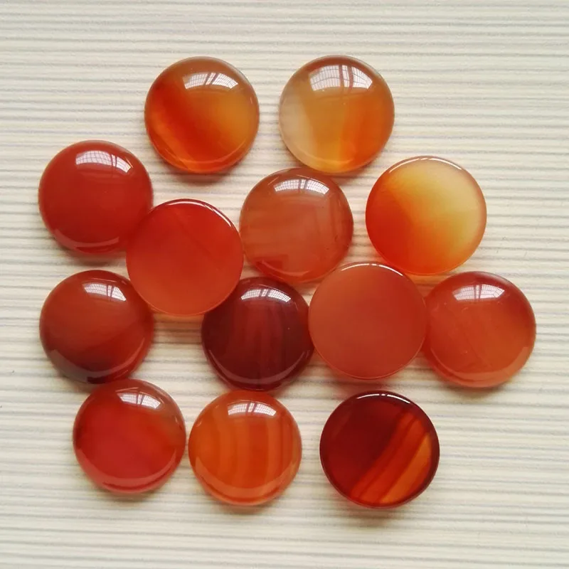 Onyx 20MM 20PC Natural Stone round Beads Charm top quality red onyx cabochon no hole Fashion beads for jewelry making Wholesale
Onyx 20MM 20PC Natural Stone round Beads Charm top quality red onyx cabochon no hole Fashion beads for jewelry making Wholesale