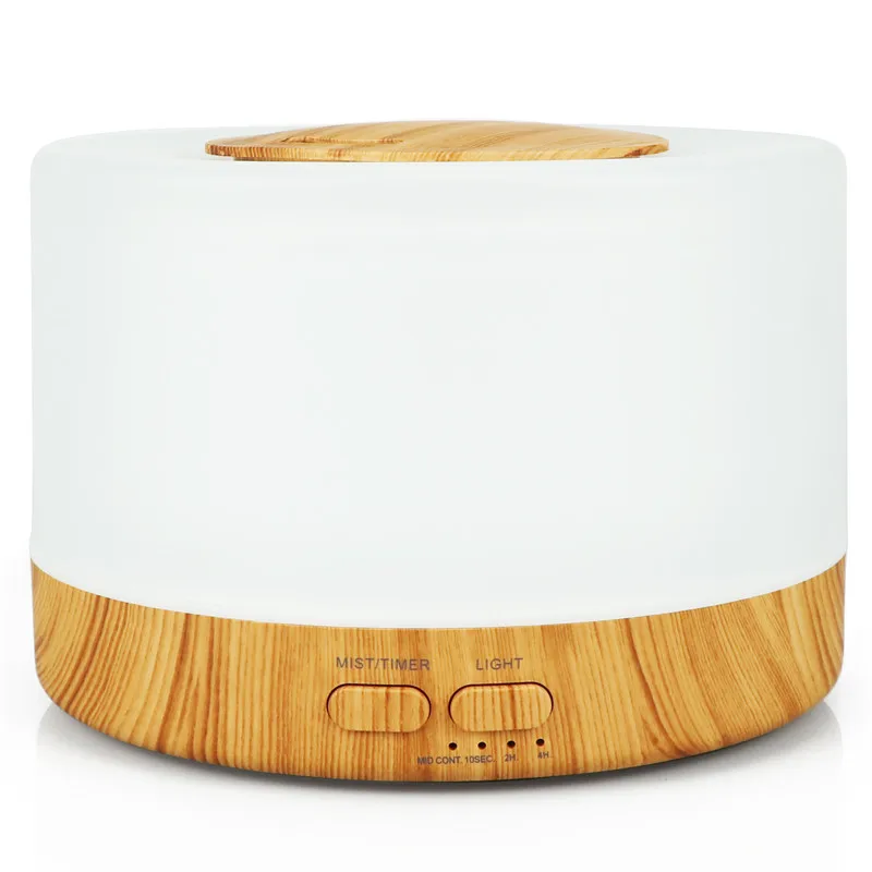 500ML Ultrasonic Air Humidifier Led Light Wooden Grain Essential Oil Diffuser Aromatherapy Mist Maker 24V For Home Office
500ML Ultrasonic Air Humidifier Led Light Wooden Grain Essential Oil Diffuser Aromatherapy Mist Maker 24V For Home Office