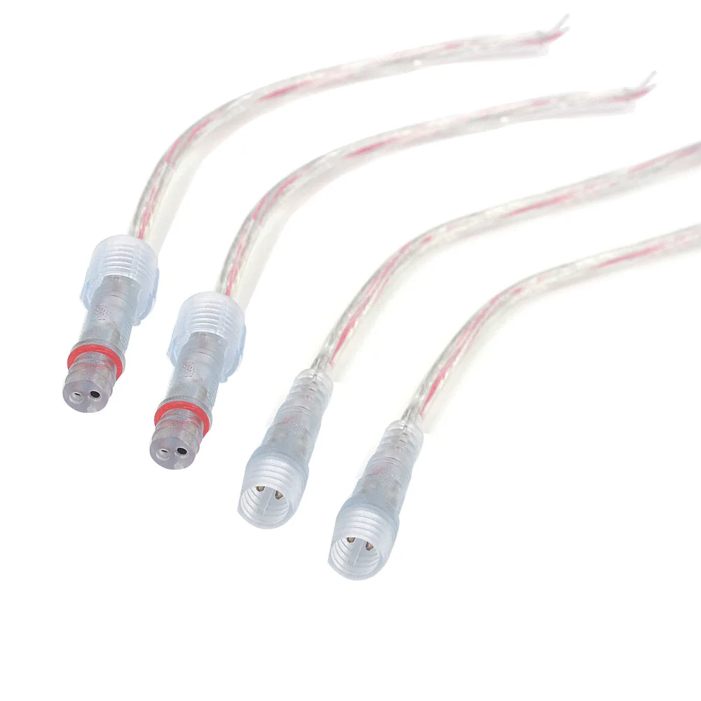 Free Shipping 2Pin 3Pin 4Pin Waterproof Cable Transparent LED Connector Male Female Plug For 5050 3528 SMD LED Strip Light
Free Shipping 2Pin 3Pin 4Pin Waterproof Cable Transparent LED Connector Male Female Plug For 5050 3528 SMD LED Strip Light