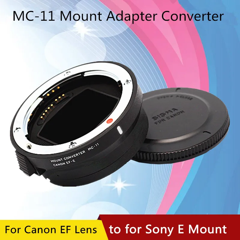 

Genuine Sigma MC-11 MC11 Lens Adapter Converter for Canon EOS EF lens to Sony E mount Camera A9 A7 R