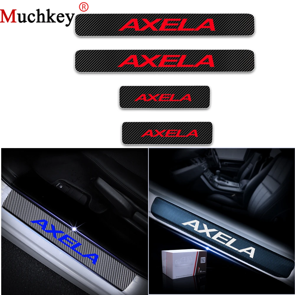 Car Door Sill Protector Scuff Plate For Mazda AXELA Door Threshold Plate Carbon Fiber Vinyl Sticker Car Styling 4Pcs
Car Door Sill Protector Scuff Plate For Mazda AXELA Door Threshold Plate Carbon Fiber Vinyl Sticker Car Styling 4Pcs