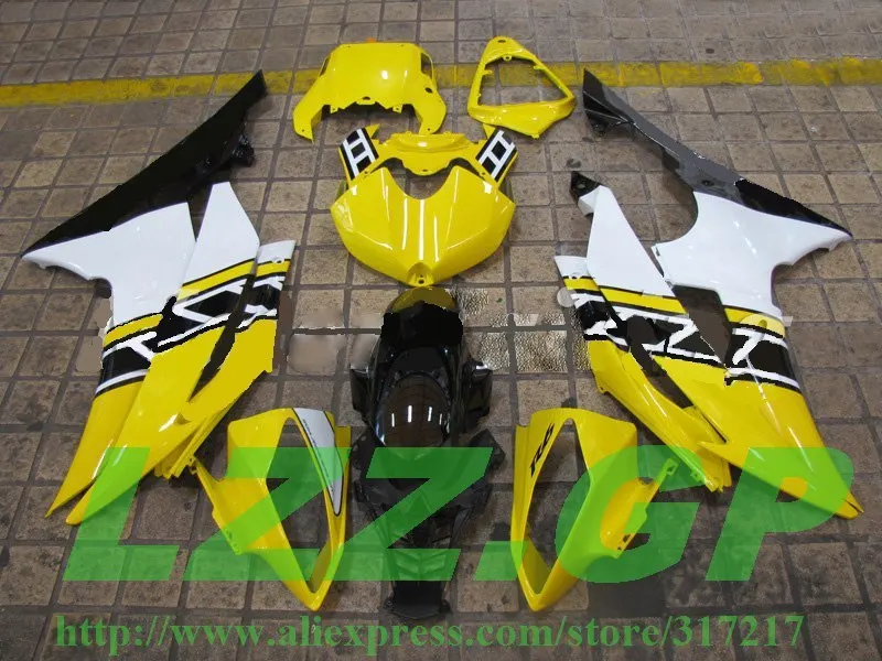 Injection 100%NEW yellow white black fairings for Yamaha YZF-R6 08-09 YZF R6 08 09 YZF 600 R6 2008 2009 #T5S1 fairing parts
Injection 100%NEW yellow white black fairings for Yamaha YZF-R6 08-09 YZF R6 08 09 YZF 600 R6 2008 2009 #T5S1 fairing parts