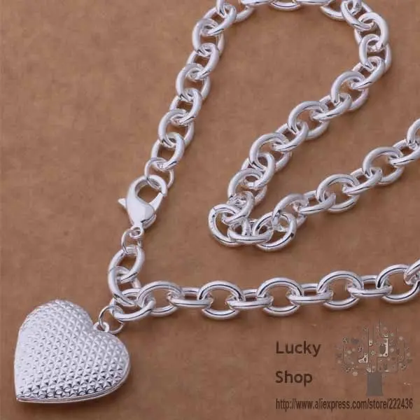 Ожерелье из серебра 925 пробы AN747, модные ювелирные украшения из серебра 925 пробы, ожерелье в форме сердца с стереоскопическим узором/dklambda
Ожерелье из серебра 925 пробы AN747, модные ювелирные украшения из серебра 925 пробы, ожерелье в форме сердца с стереоскопическим узором/dklambda