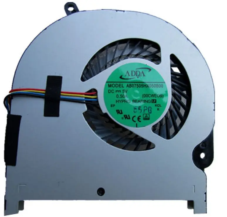 New ADDA AB07505HX050B00 (00CWEOS) CPU Cooling Cooler fan for TOSHIBA P55W-C P55W-C5200D L55W P55W-C5208X-4K
New ADDA AB07505HX050B00 (00CWEOS) CPU Cooling Cooler fan for TOSHIBA P55W-C P55W-C5200D L55W P55W-C5208X-4K