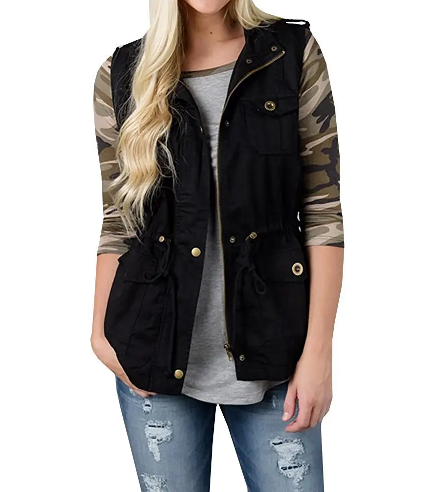 Nice New Fashion Women Warm Waistcoat Button Women Sleeveless Vest Jacket Casual Slim Vest Outwear
Nice New Fashion Women Warm Waistcoat Button Women Sleeveless Vest Jacket Casual Slim Vest Outwear