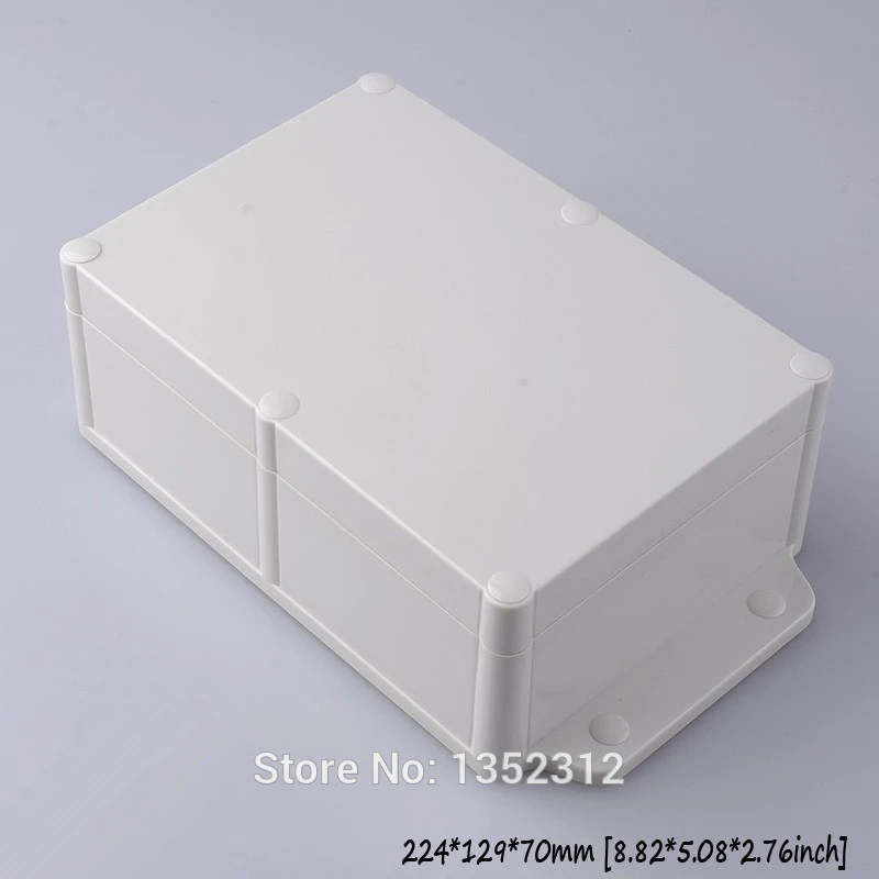One pcs 224*129*70mm wall-mounted plastic enclosure junction box ip68 waterproof electronic box DIY plastic project control box
One pcs 224*129*70mm wall-mounted plastic enclosure junction box ip68 waterproof electronic box DIY plastic project control box