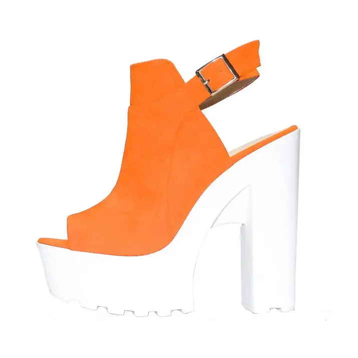 Fashion Women Square Heels Sandals Summer Shoes Open Toe Buckle Straps High Heel Platform Pumps Back Cut-out Gladiator Sandals
Fashion Women Square Heels Sandals Summer Shoes Open Toe Buckle Straps High Heel Platform Pumps Back Cut-out Gladiator Sandals