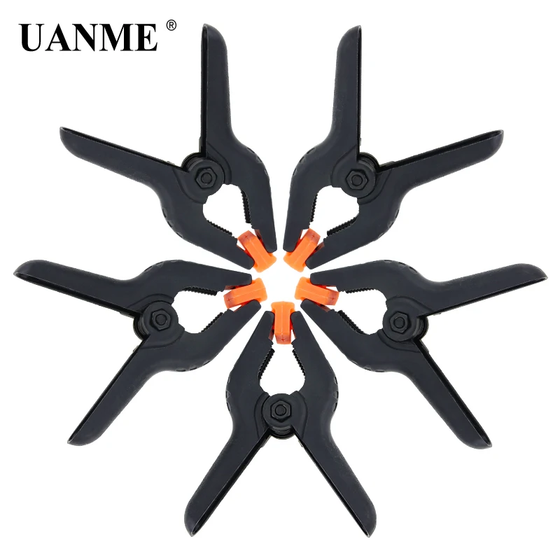 UANME 5PCS/LOT 95mm 3.7 inch A-type Plastic Nylon Adjustable Clamps Spring Clip for Paper Photo Backdrop Background Woodworking
UANME 5PCS/LOT 95mm 3.7 inch A-type Plastic Nylon Adjustable Clamps Spring Clip for Paper Photo Backdrop Background Woodworking