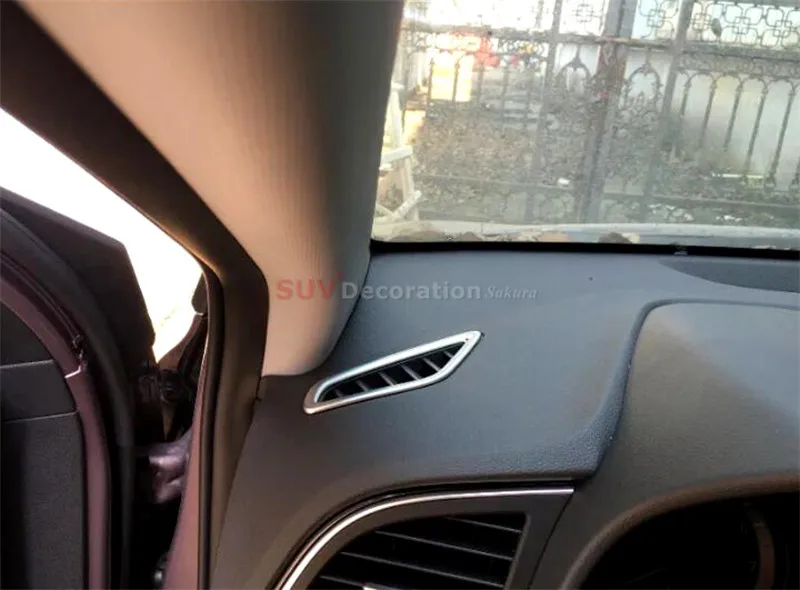 NEW Arrival!!! For Sixth Generation foHyundai Elantra Avante 2016 2017 ABS Upper Air Conditioning AC Vent Outlet Cover Trim 2pcs
NEW Arrival!!! For Sixth Generation foHyundai Elantra Avante 2016 2017 ABS Upper Air Conditioning AC Vent Outlet Cover Trim 2pcs