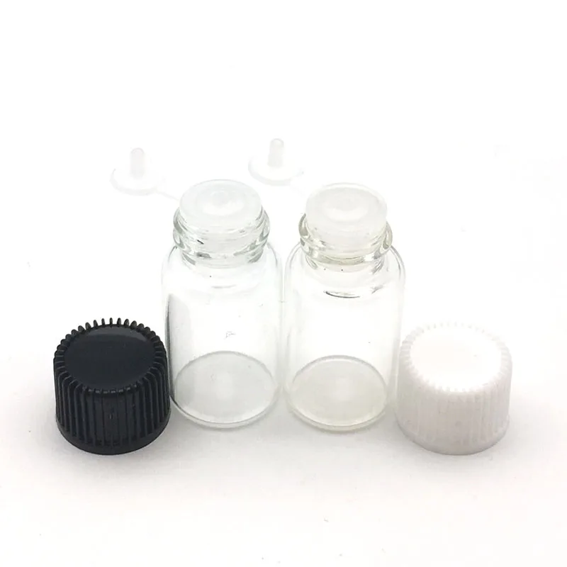5pcs Small Clear Glass Bottle With Pull Orifice Rducer Screw Cap Mini Empty Wishing 3ml Vials
5pcs Small Clear Glass Bottle With Pull Orifice Rducer Screw Cap Mini Empty Wishing 3ml Vials