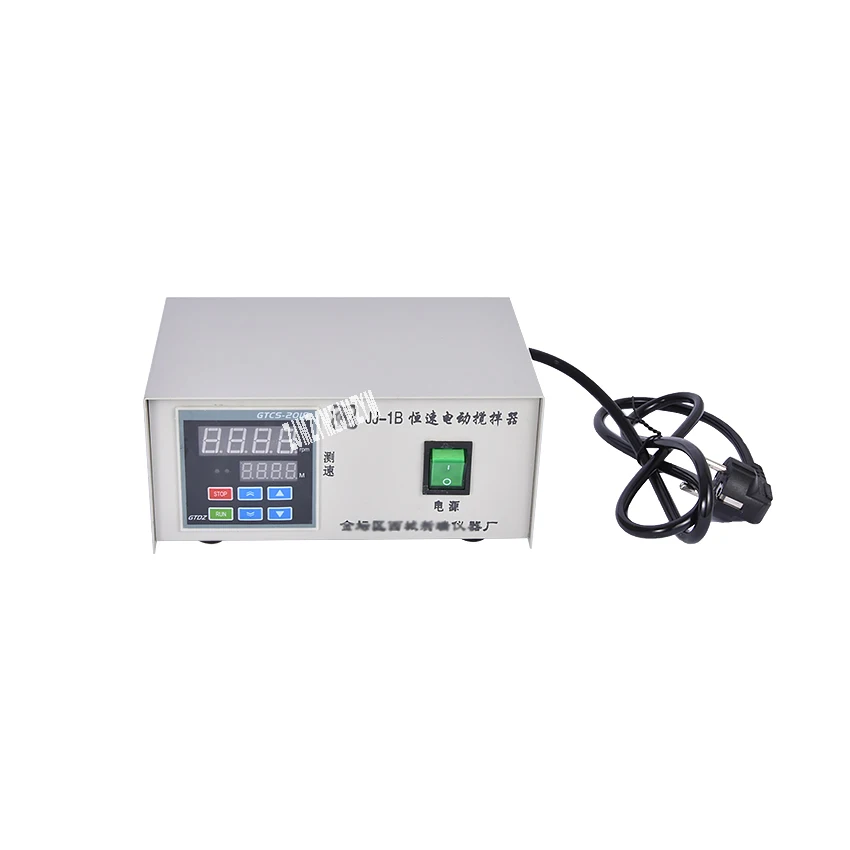 New JJ-1B Electric Blender Laboratory Precision Power Mixer 100W High-precision Timing Speed Type Electric Mixer 220V 0-120 Min
New JJ-1B Electric Blender Laboratory Precision Power Mixer 100W High-precision Timing Speed Type Electric Mixer 220V 0-120 Min