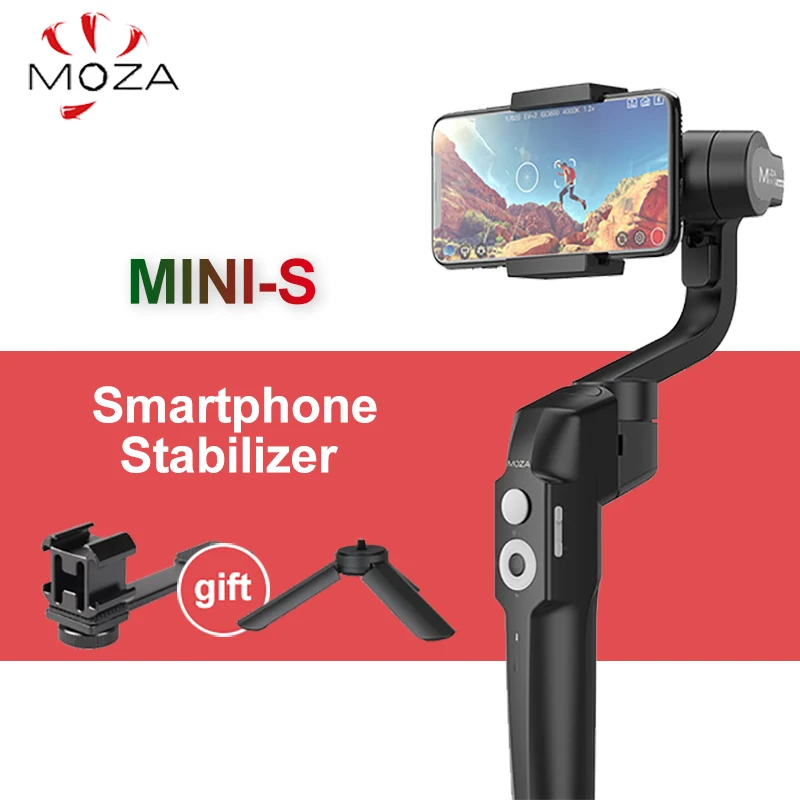 3-осевой карданный стабилизатор Moza Mini-S для смартфонов, складной портативный карданный стабилизатор для телефонов GoPro, видеорегистраторов
3-осевой карданный стабилизатор Moza Mini-S для смартфонов, складной портативный карданный стабилизатор для телефонов GoPro, видеорегистраторов