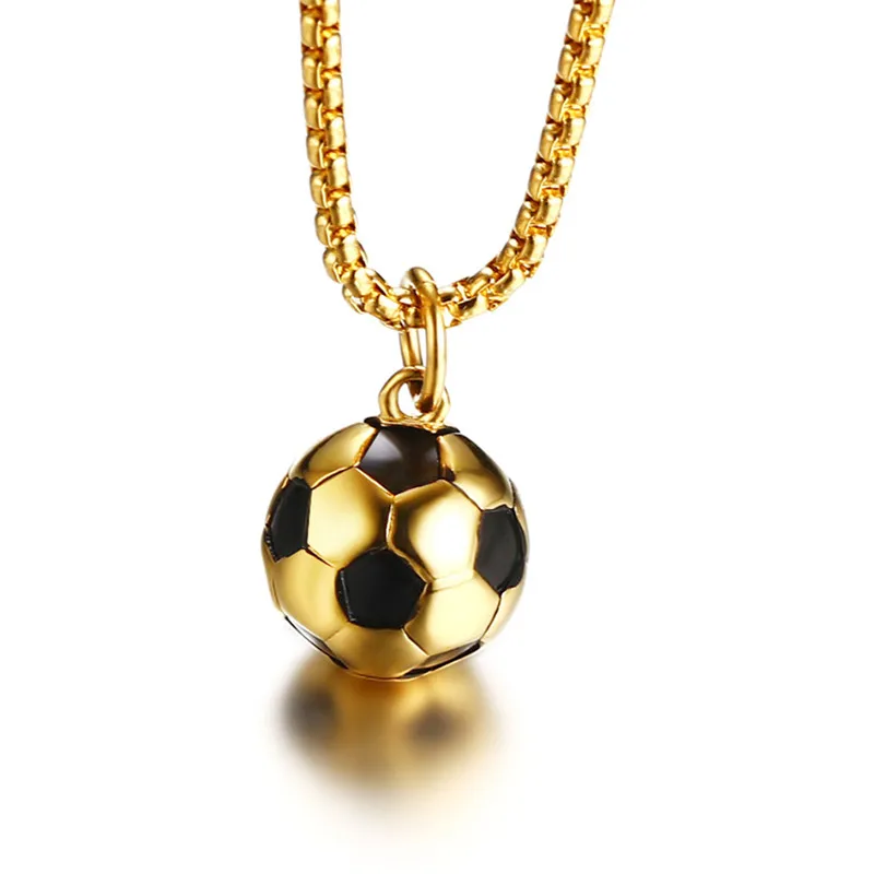 2019 Stainless Steel Sport Football Necklace Lover Couple Pendant Gift Necklaces Pendants Chain Women Men Jewelry drop shipping
2019 Stainless Steel Sport Football Necklace Lover Couple Pendant Gift Necklaces Pendants Chain Women Men Jewelry drop shipping