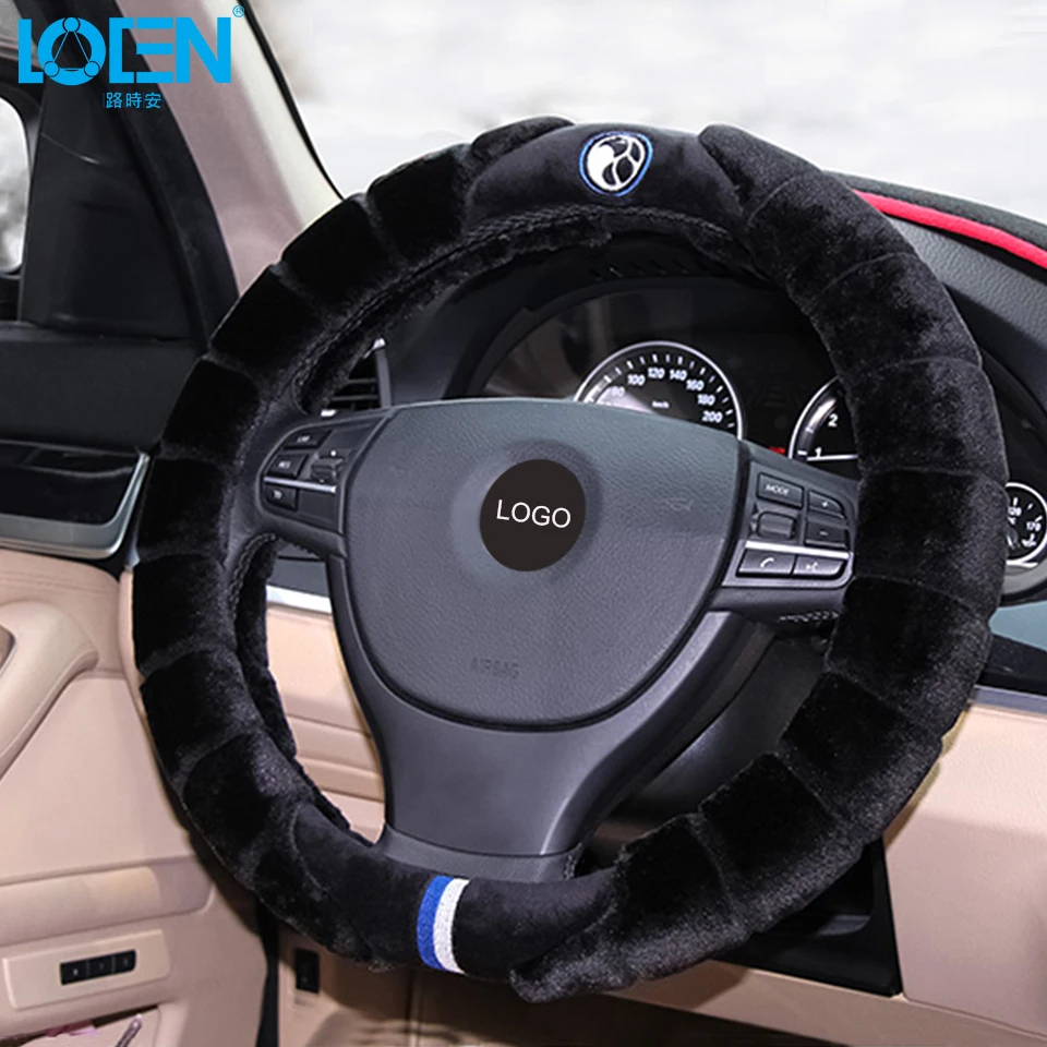Soft Short Fur Car Steering Wheel Cover Winter Plush Warm 38cm Black Gray Car-styling for Universal Cars Steering 38cm Diameter
Soft Short Fur Car Steering Wheel Cover Winter Plush Warm 38cm Black Gray Car-styling for Universal Cars Steering 38cm Diameter